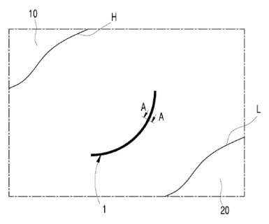국지적인 해빈 침식을 방지하는 호형 모래조형물 및 그 시공방법
